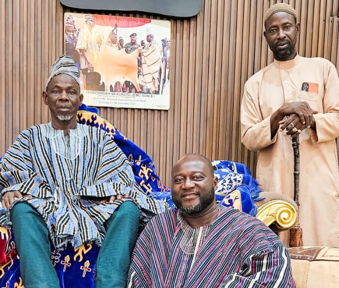 State Housing Company MD pays homage to Yagbonwura at Jakpa Palace 2 yagbon