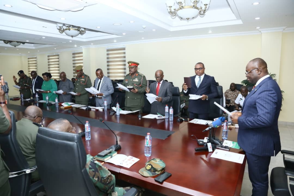 Defence Minister Omane Boamah swears in new DIHOC board; outlines vision for Defence Industrial Complex – MyJoyOnline