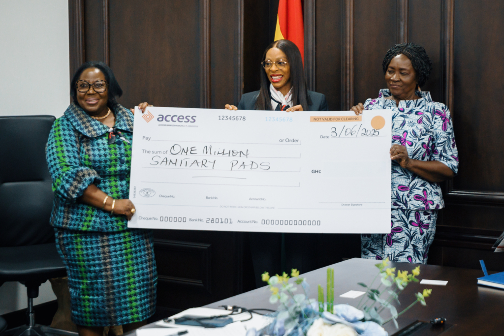 Access Bank pledges one million sanitary pads to support government’s fight against period poverty – MyJoyOnline