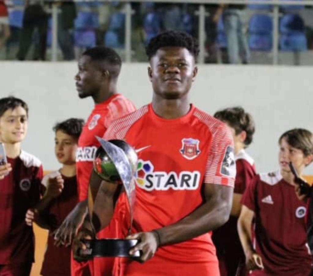 Ghanaian teenager Emmanuel Boansi wins Georgian Super Cup – MyJoyOnline