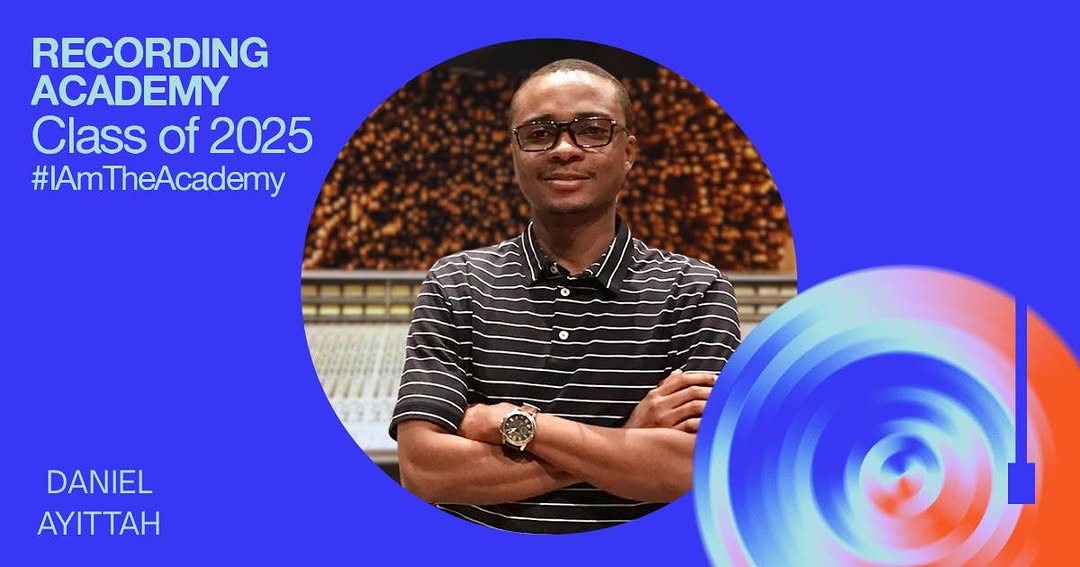 Daniel Ayittah becomes first Ghanaian gospel engineer to join GRAMMY Academy - MyJoyOnline
