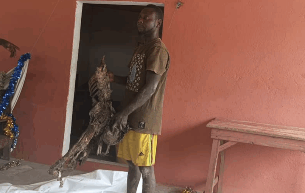 Police exhume multiple human remains in Central Tongu shrine – MyJoyOnline