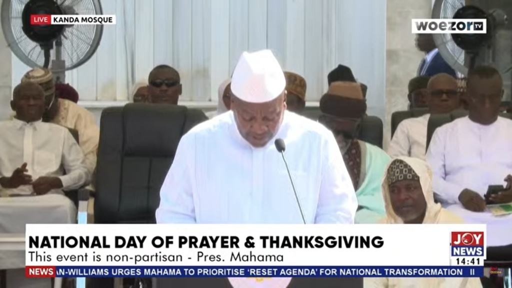 Reject tribalism and extremism to safeguard national unity – Mahama urges Ghanaians – MyJoyOnline