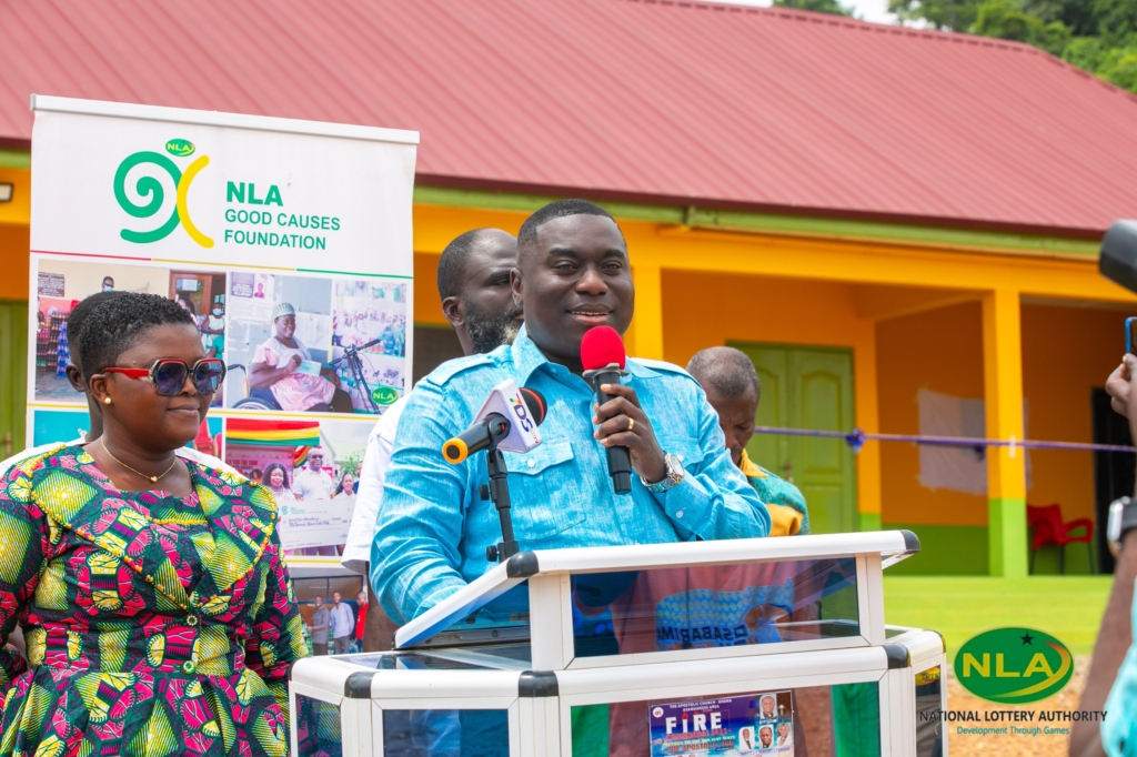 NLA Good Causes Foundation commissions 1 3-unit classroom block in Akanteng – MyJoyOnline