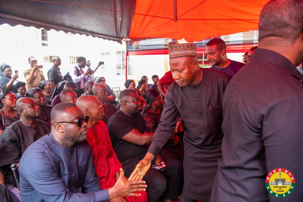 Photos: Leadership of Parliament visits family of late Akwatia MP, Ernest Kumi – MyJoyOnline Photos: Leadership of Parliament visits family of late Akwatia MP, Ernest Kumi – MyJoyOnline