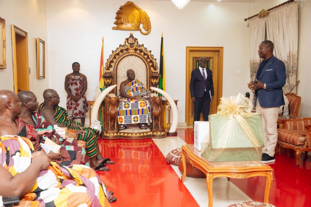 Otumfuo Osei Tutu II pledges to mobilize mining-sector support for Minister Kofi Adams, confident of swift completion of Baba Yara Stadium And Nyinahin Complex 2 WhatsApp Image 2025 07 10 at 11.12.28 1