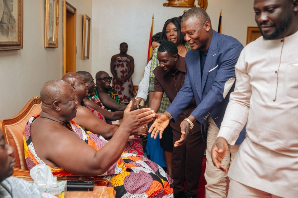 Otumfuo Osei Tutu II pledges to mobilize mining-sector support for Minister Kofi Adams, confident of swift completion of Baba Yara Stadium And Nyinahin Complex 3 WhatsApp Image 2025 07 10 at 11.12.28
