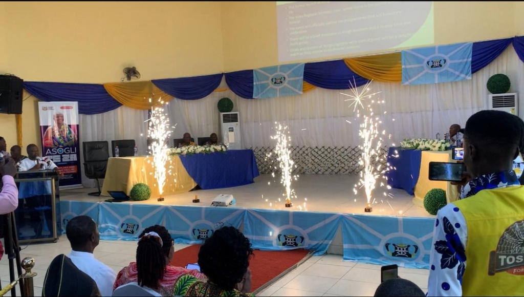 Togbe Afede lauded for exemplary leadership during Asogli Yam Festival – MyJoyOnline