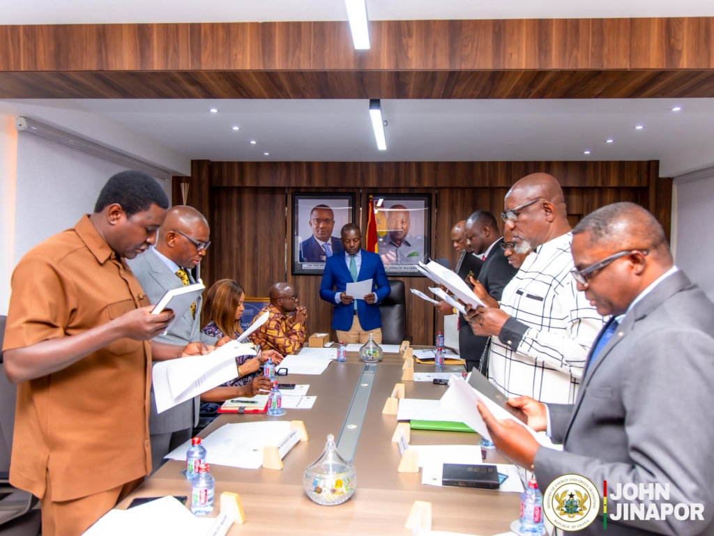 New board inaugurated to revitalise Tema Oil Refinery – MyJoyOnline