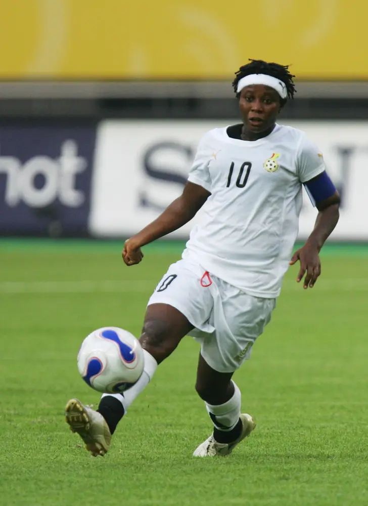 Grace Adjoa Bayor: From Scoring Goals to Dressing Ghana’s Black Queens Grace Adjoa Bayor: From Scoring Goals to Dressing Ghana’s Black Queens