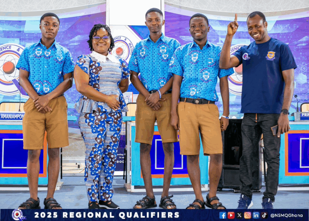 Physically-challenged teacher leads Amaniampong SHS to NSMQ nationals – MyJoyOnline