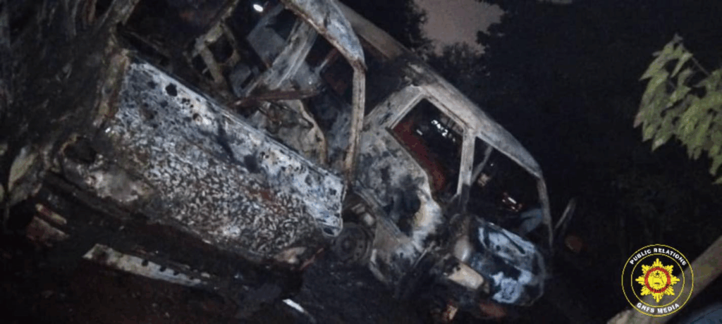 Two Hyundai H100 vehicles damaged in late-night fire at Koforidua – MyJoyOnline