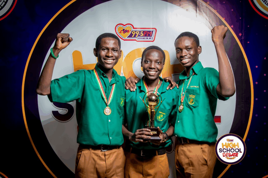 Prempeh College crowned 2025 champions of Luv FM High Schools Debate – MyJoyOnline