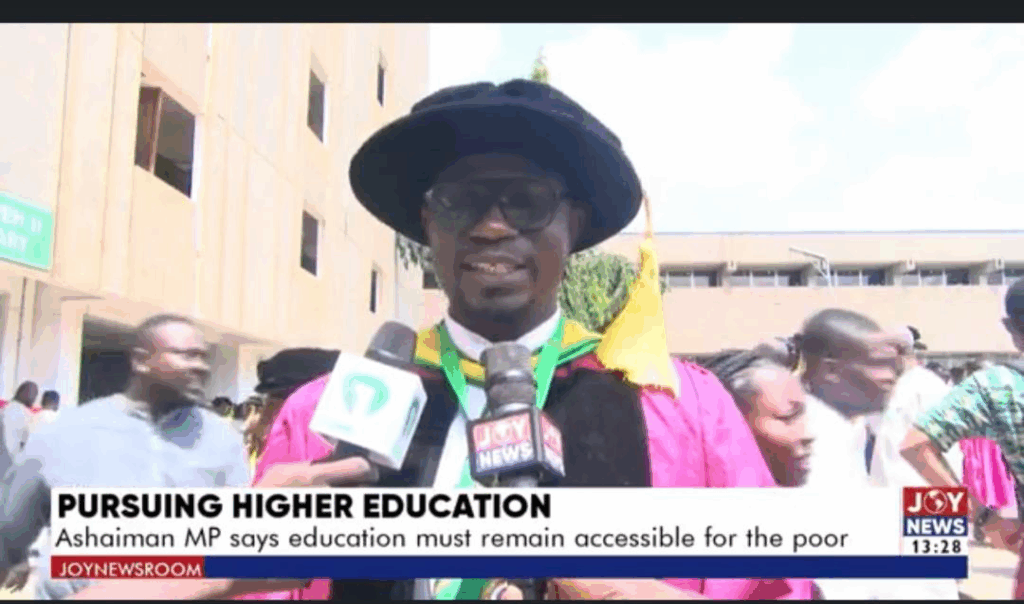 Ashaiman MP Dr Nogbey says education must remain accessible for the poor – MyJoyOnline