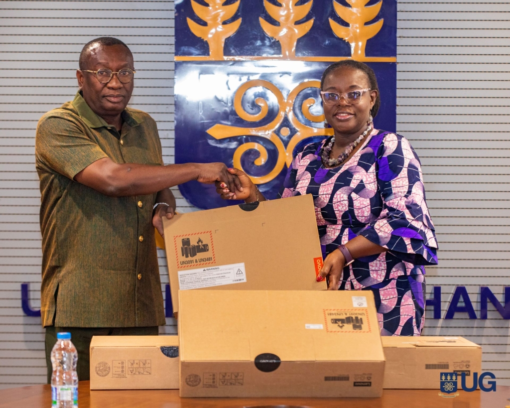 Businessman Ernest Ofori Sarpong donates laptops to support UG’s ‘One Student, One Laptop’ Initiative – MyJoyOnline