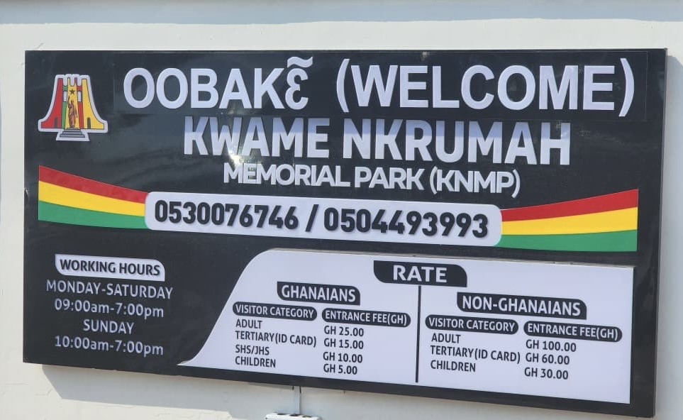 Video: Welcome greetings on Nkrumah Park signage changed to ‘Oobakɛ’  – MyJoyOnline