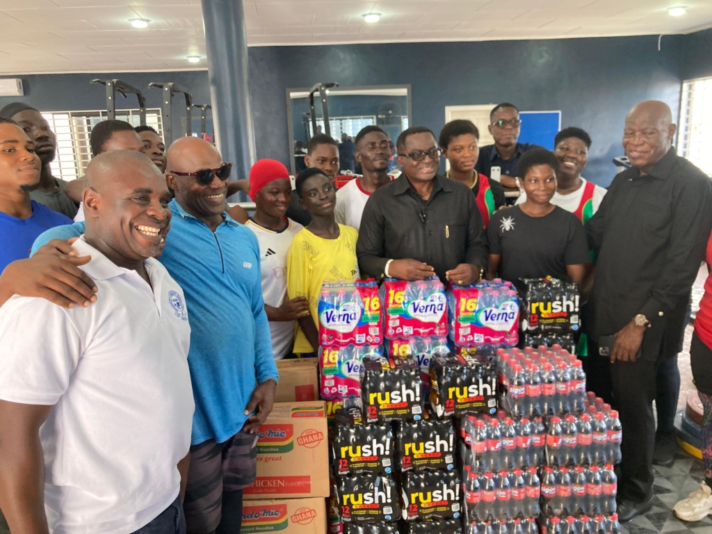Ben Nunoo Mensah donates to team Ghana ahead of 2025 African Youth & Junior Weightlifting Championship – MyJoyOnline