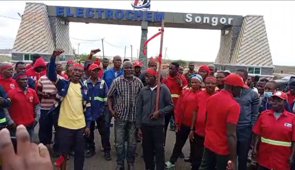 Electrochem Ghana workers stage demonstration in Ada over layoffs – MyJoyOnline