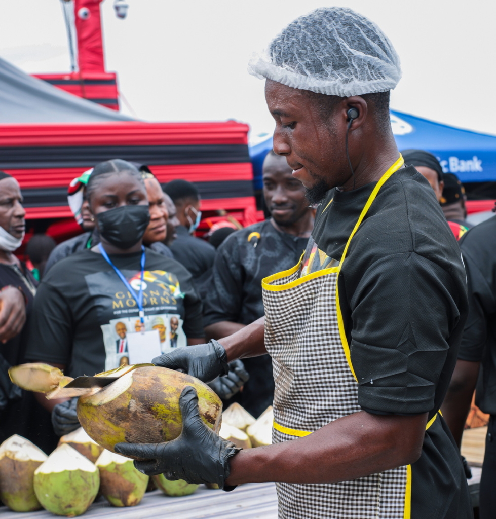 FAGE serves free refreshments to thousands at state funeral of eight national heroes – MyJoyOnline