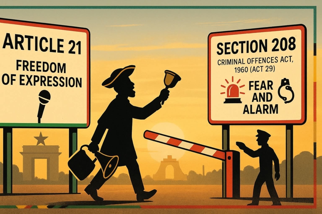 Fear & Alarm, Inc.: Where Truth Needs a Permit and Bail Closes at 5 – MyJoyOnline