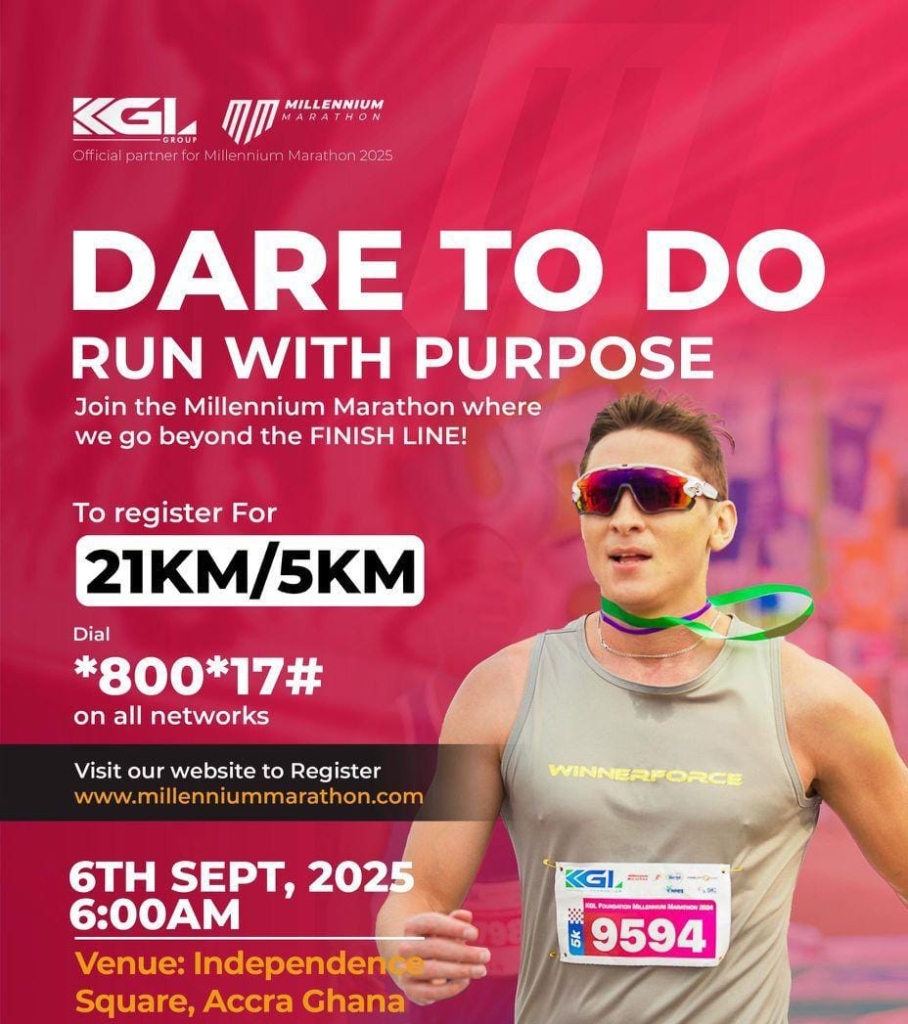KGL Foundation partners Millennium Marathon for 2025 edition – MyJoyOnline