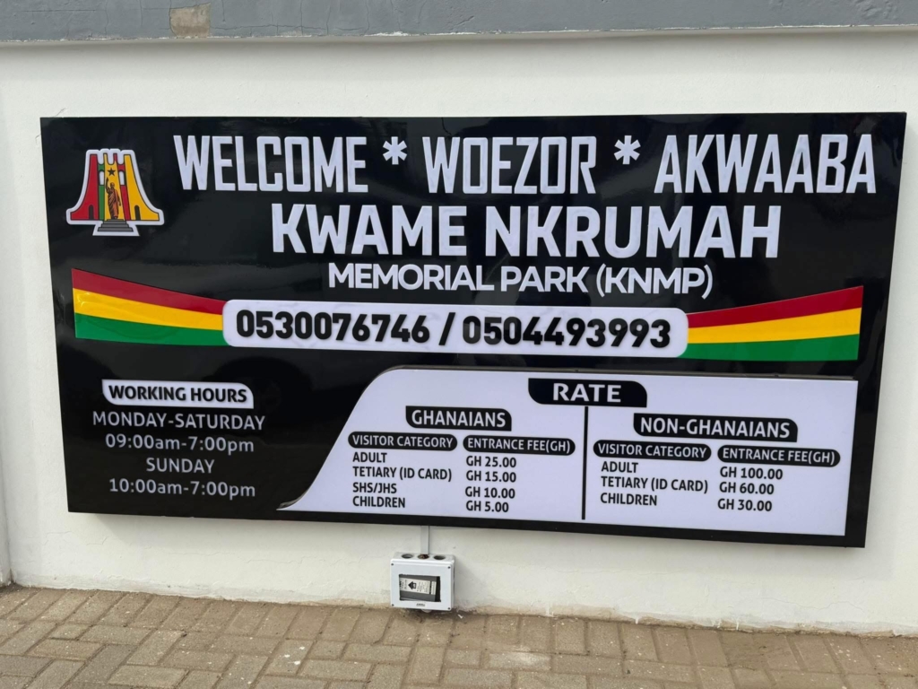 GTA denies replacing Akan and Ewe greetings on Kwame Nkrumah Park signage – MyJoyOnline