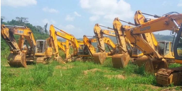 Galamsey fight: Over 500 excavators seized since January 2025 – Lands Ministry – MyJoyOnline