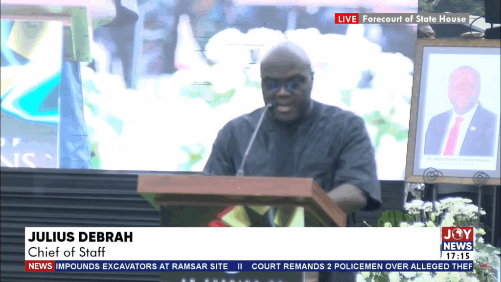 “You’re not alone” – Chief of Staff consoles families of fallen heroes – MyJoyOnline