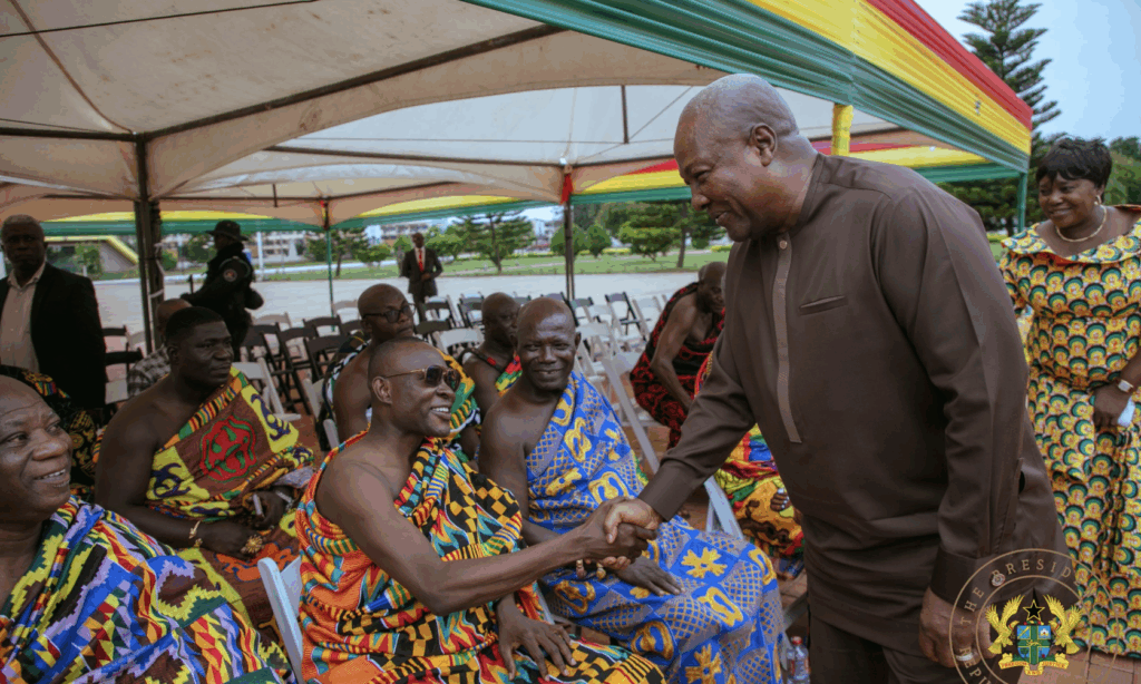 Western Regional House of Chiefs pays courtesy visit on Mahama – MyJoyOnline