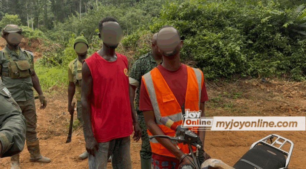 Minti Nkosuohene, four others arrested for illegal mining in Bosomtwe Range Forest Reserve – MyJoyOnline