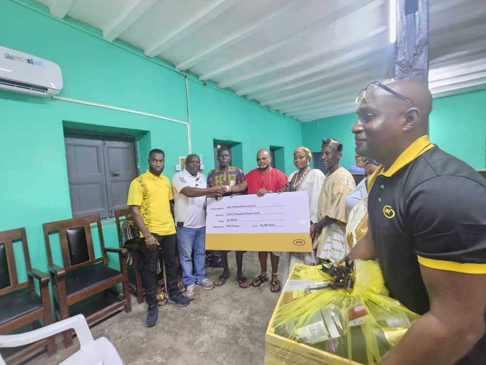 MTN Ghana supports Ada Asafotufiami Festival with GH₵32,000 – MyJoyOnline