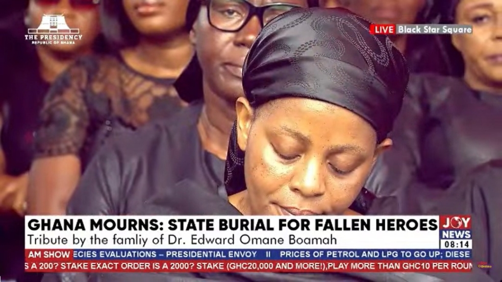 ‘You were a loving father to our children’ – Wife of Dr Omane Boamah pays tribute – MyJoyOnline