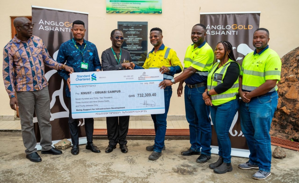 AGA Obuasi Mine commits over GHs700k to KNUST Obuasi campus – MyJoyOnline