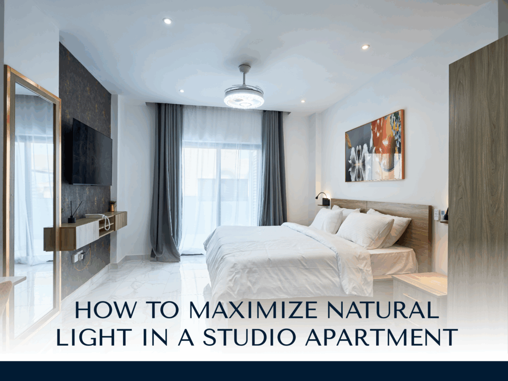 How to maximise natural light in a Studio Apartment – MyJoyOnline