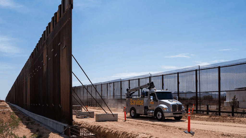 US-Mexico border wall to be painted black to stop climbers – MyJoyOnline