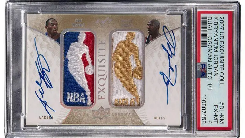 Jordan & Kobe signed card sells for record .9m – MyJoyOnline