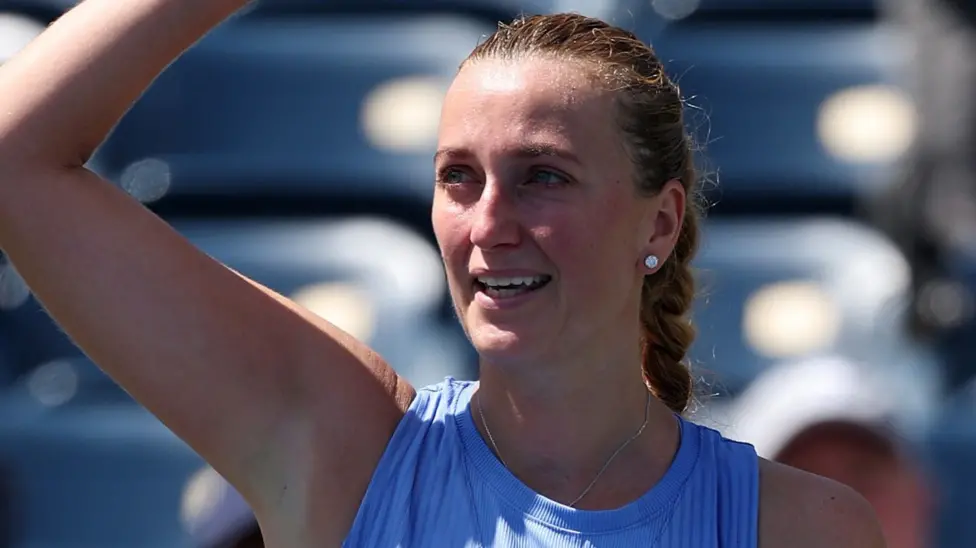 Emotional Kvitova ends career with US Open loss – MyJoyOnline