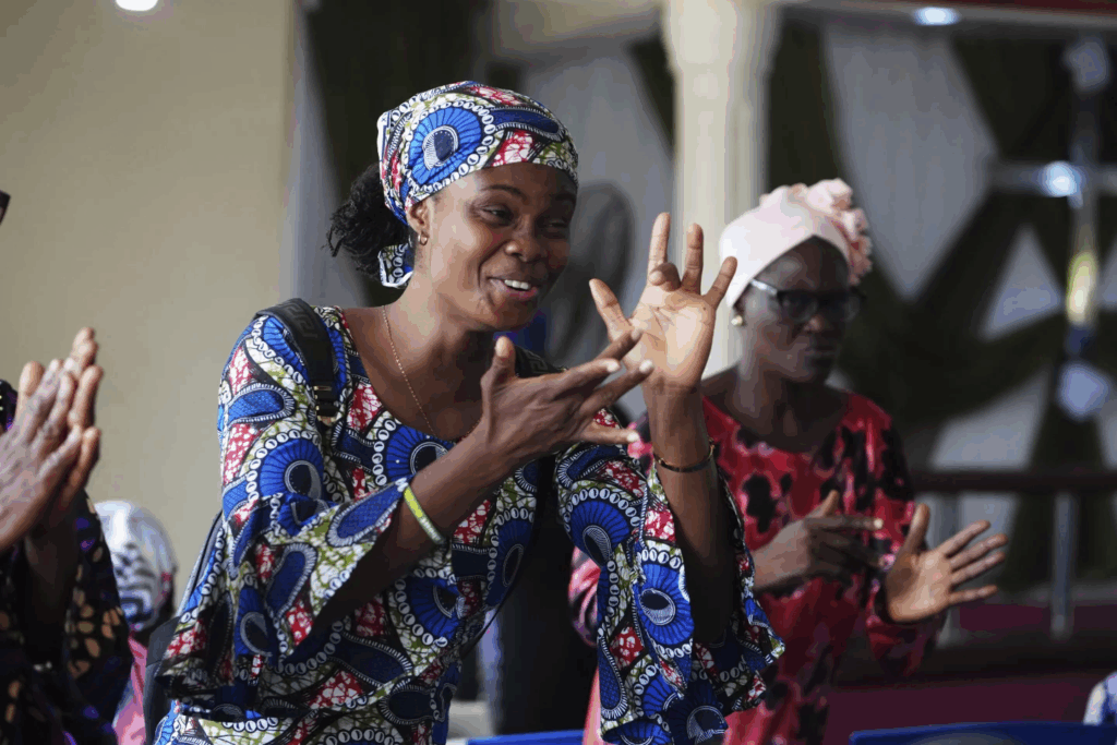 ‘God understands us’: Inside a Nigerian church where deaf people find faith and community – MyJoyOnline ‘God understands us’: Inside a Nigerian church where deaf people find faith and community – MyJoyOnline