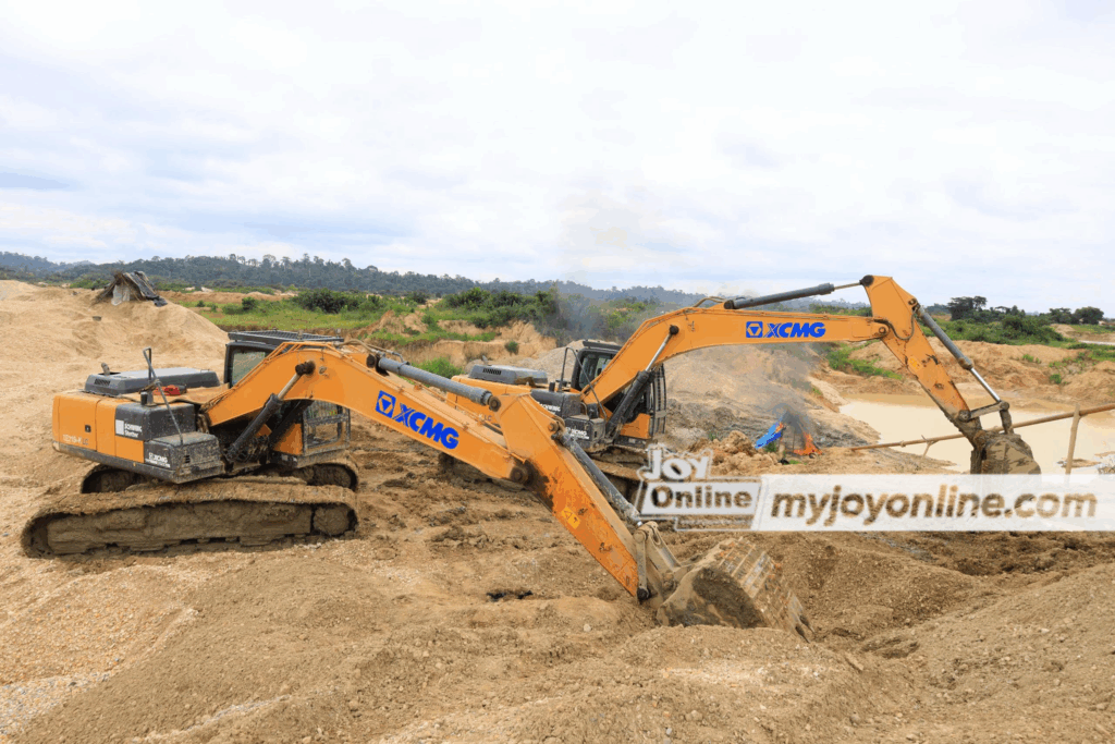 Ashanti Region: Anti-galamsey task force seizes three excavators in one week – MyJoyOnline