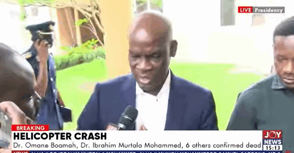 Helicopter crash: ‘Mahama is down emotionally’ – Haruna Iddrisu reveals – MyJoyOnline