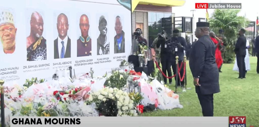 Helicopter crash: Sierra Leone’s President arrives in Ghana to commiserate with Mahama, Ghanaians – MyJoyOnline