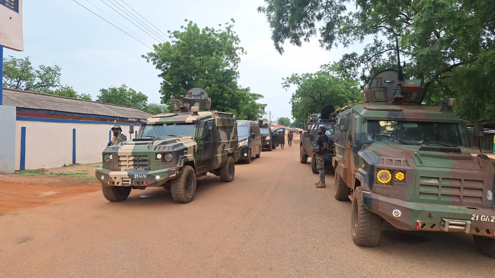 GAF conducts cordon and search operation in Bawku – MyJoyOnline
