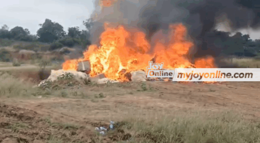 NACOC destroys over GH¢12.6m of illicit drugs at Bundase – MyJoyOnline