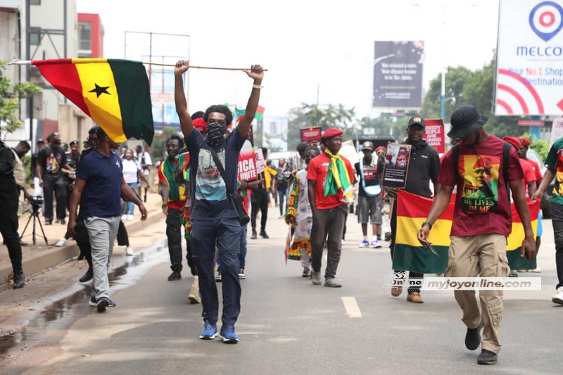 Photos: #StopGalamseyNow protest enters day two – MyJoyOnline