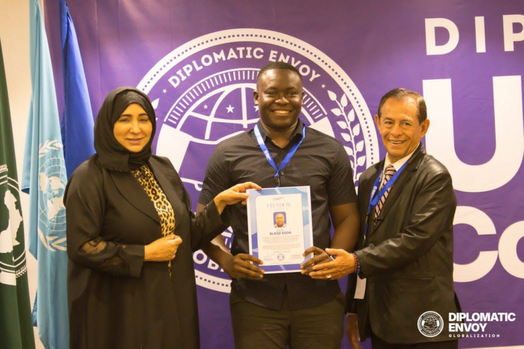 IPro Solutions CTO honoured at Diplomatic Envoy’s Conference on SDG 2 – MyJoyOnline