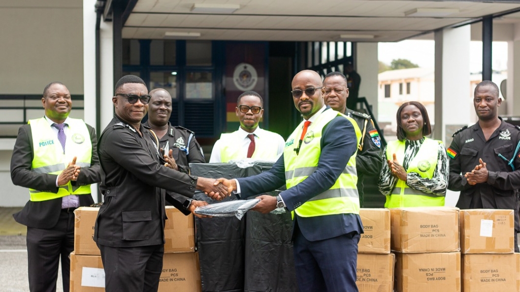 NIC donates body bags in support of Police MTTD – MyJoyOnline