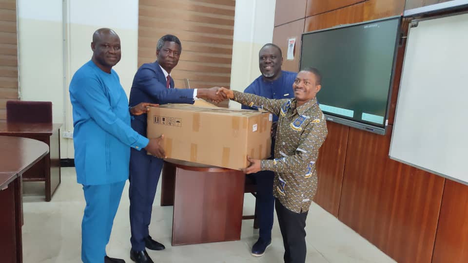 UG 2005 MPhil Economics alumni donate digital equipment to modernise graduate lecture halls – MyJoyOnline