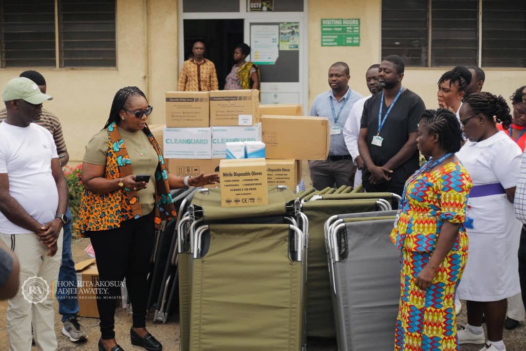 Eastern Regional Minister partners YACO International Inc. to equip hospitals in the region – MyJoyOnline