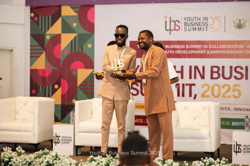 Akwaboah honoured at Youth in Business Summit 2025 – MyJoyOnline