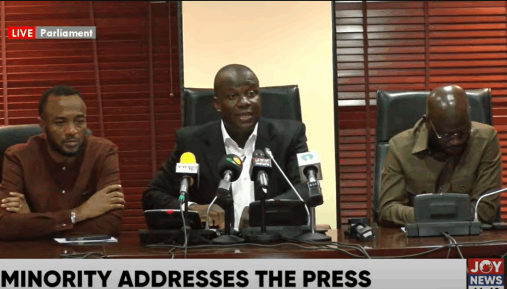 Minority cautions government over foreign policy stance on Gaza – MyJoyOnline